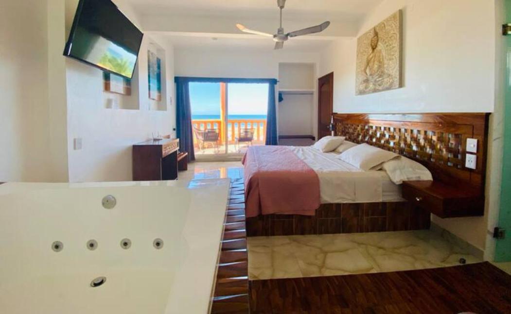Suites Ximajo Brisas de Zicatela Bagian luar foto